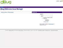 Tablet Screenshot of dbug.dbaccess.com